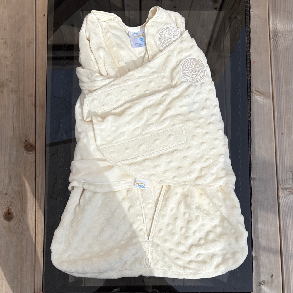 Halo Cream Kids Sleep Sack Swaddle